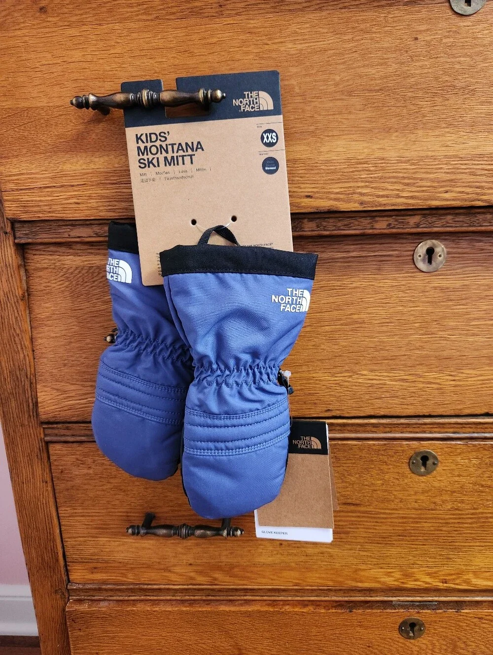 Size XXS (2T-3T) Girls Purple North Face Mittens/ Montana Ski Mitts